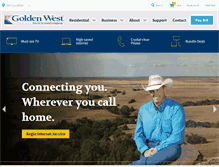 Tablet Screenshot of goldenwest.com